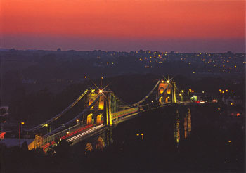 Menai Bridge by Dave Newbould